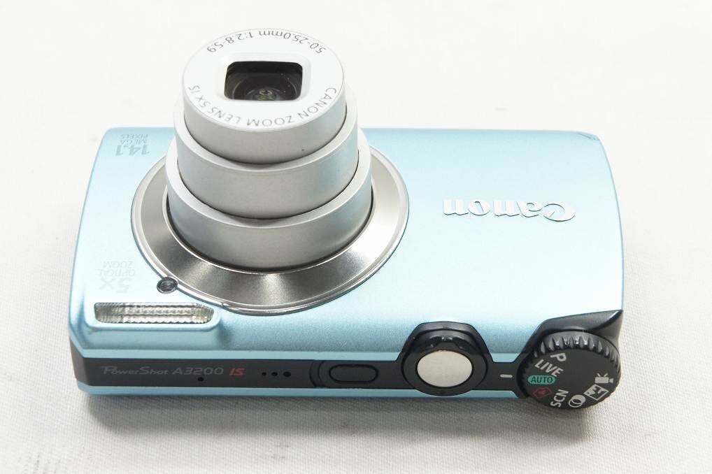 Canon PowerShot A3200 IS 14MP Compact Digital Camera 5x