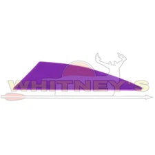 Tac Vanes Driver Vanes - 2.75" x .475" - Purple - 36pk - 1016