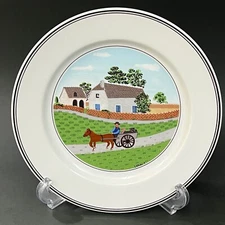 Villeroy Boch Design GOING TO MARKET Porcelain Salad Plate 8.25" Germany
