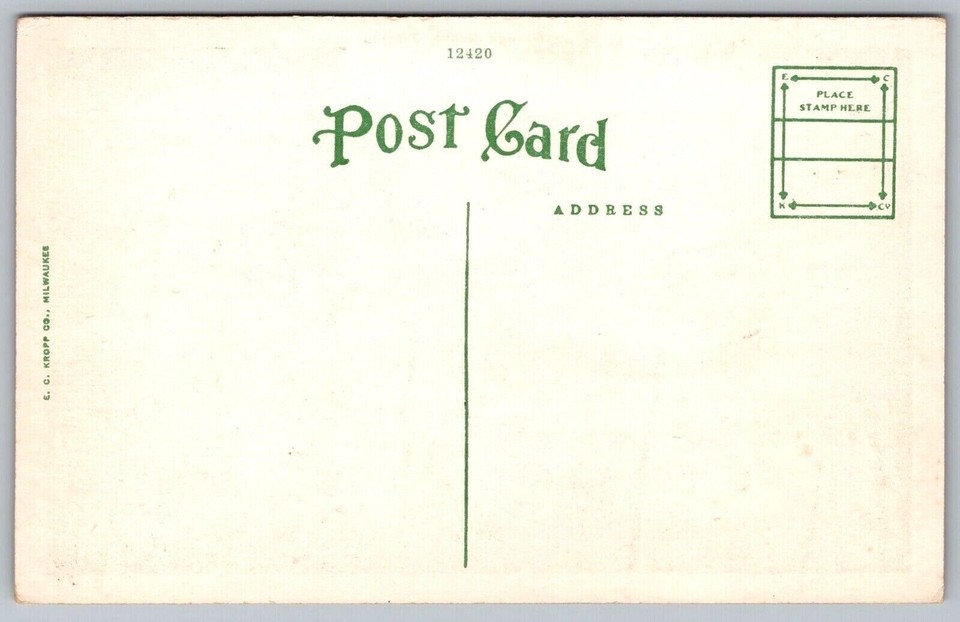 Orange Grove Florida FL Tropical Fruits Ladder Baskets Farm Vintage UNP