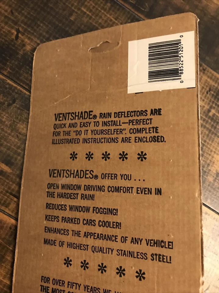 AVS Para Chevy Pontiac Cavalier Vagón Visera de Ventilación Deflectores de Ventana De Colección Nuevo de Lote Antiguo Foto 4 de 4