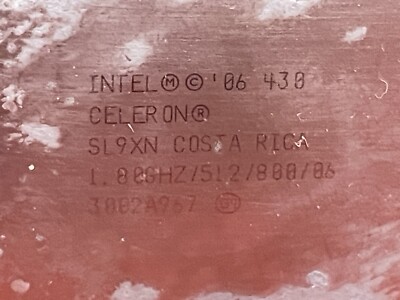 Intel Celeron 430 1.80Ghz/512/800 Sockel 775 Mikroprozessor