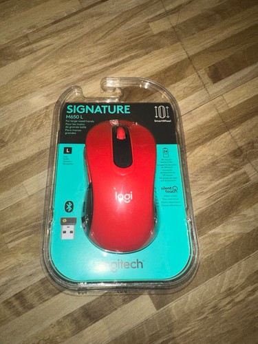 NEW Logitech-Signature M650 L Full-size Wireless Scroll Mouse with Silent Click - Picture 7 of 12