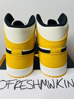 Nike Air Jordan 1 Mid Lakers Sz 10 Ds 