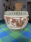 Roseville Donatello 575-7 Jardiniere Plant Pot Vintage Art Pottery