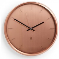 Umbra Meta Wall Clock - Copper Umbra Meta Wall Clock - Copper