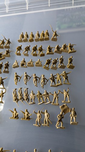Airfix HO-OO 1/72 US Marines x 42 verpackt & japanisch x 128 Stück lose - Bild 10 von 12