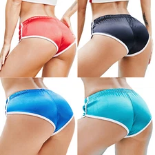 Summer Women's Shorts Hot Pants Women's Sexy Running Elastic Sports Shorts
