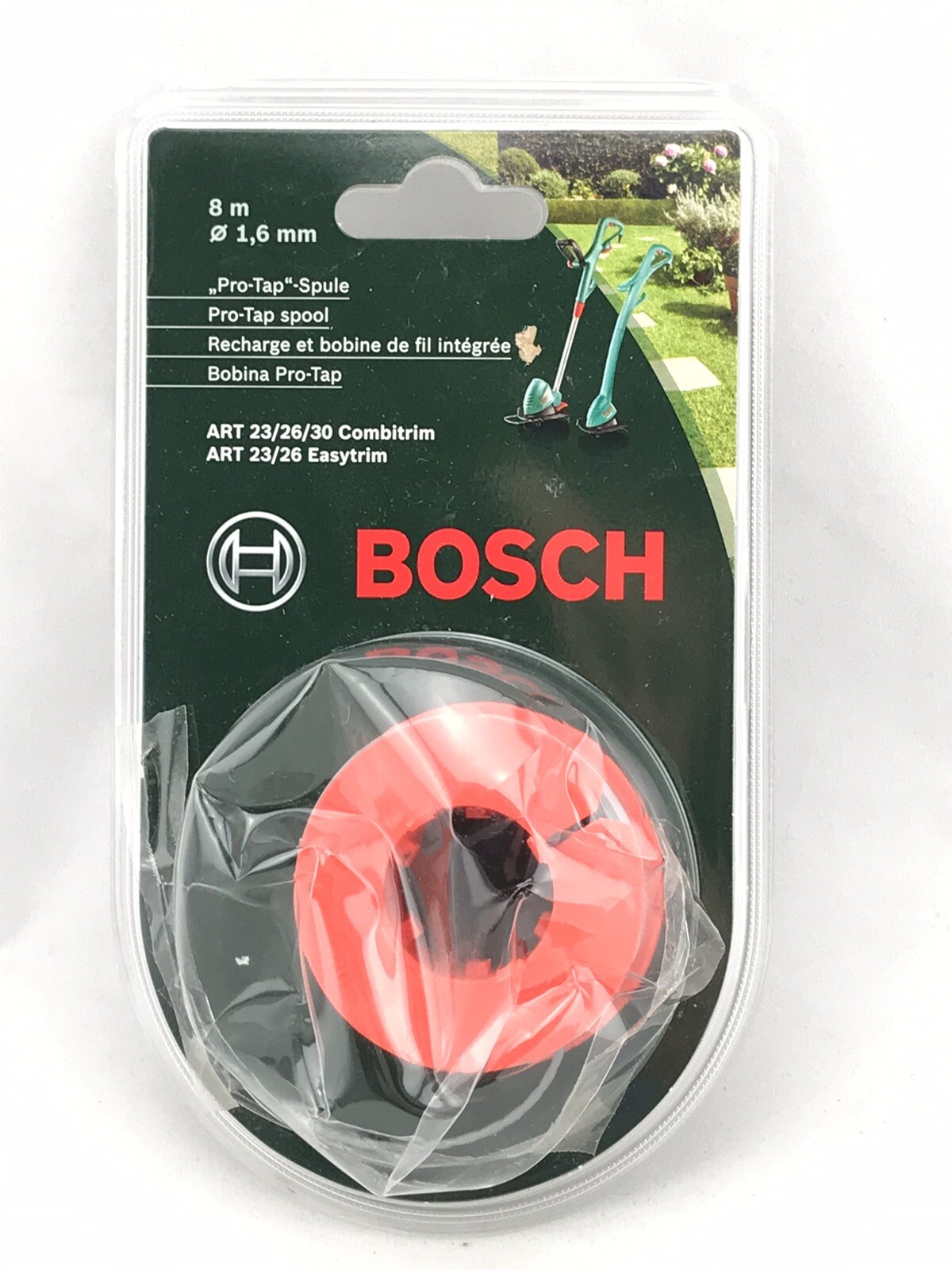 F016800175 Bobine De Fil Pour Bosch Art 23 26 30 Easytrim Et Combitrim Bobine De Fil Souple Automatique Pro Tap 8 M X 16 Mm Avec Couvercle F016l71088 3 Bobines 1 Couvercle 87917896