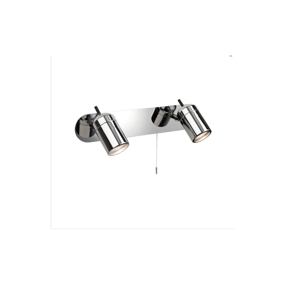 Firstlight Lighting 9060CH Atlantic Double Bathroom Spotlight IP44