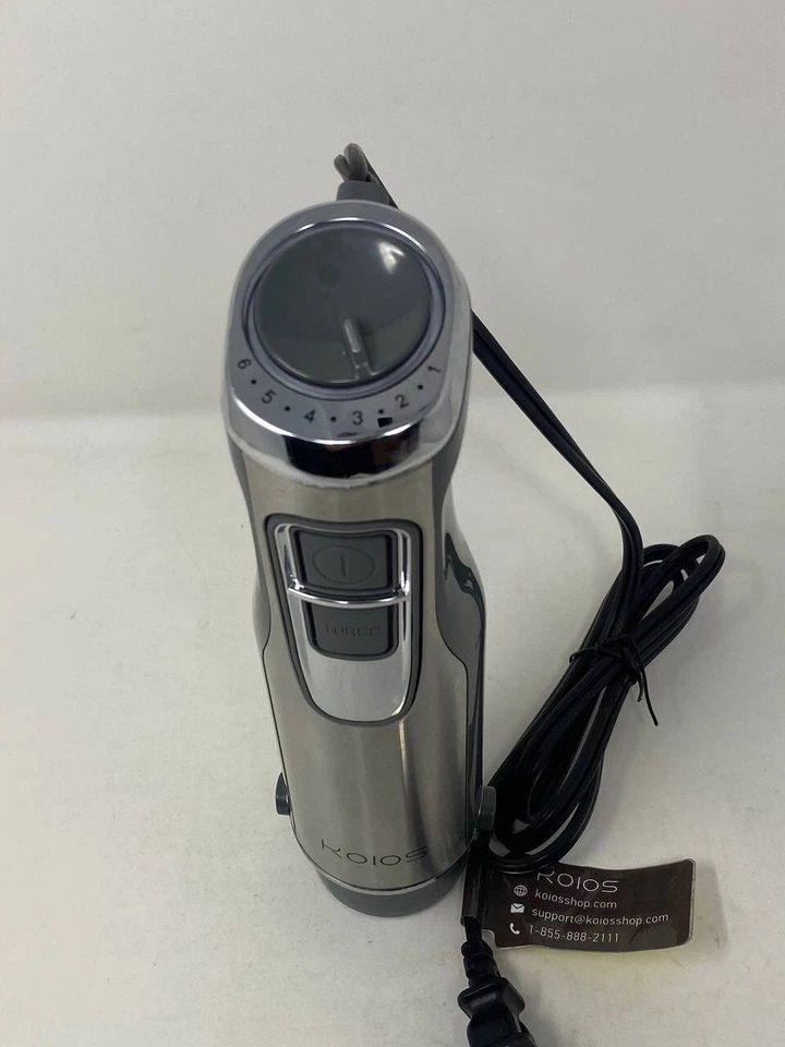 Unidad licuadora manual KOIOS 800 vatios solamente - cuchillas reforzadas con titanio - repuesto Foto 2 de 4