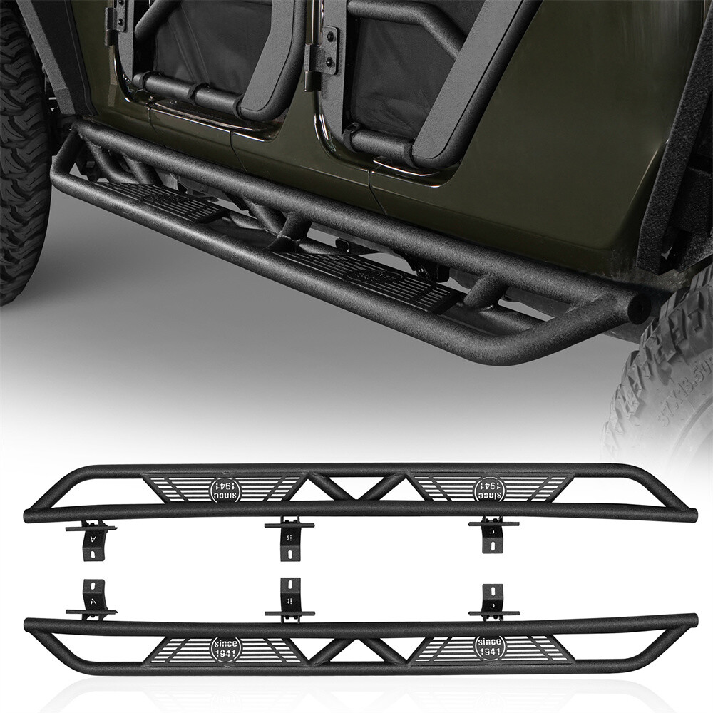 Running Boards Side Step Nerf Bars w/Since 1941 For Jeep Gladiator