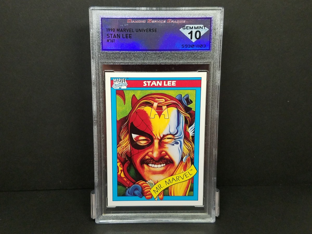 1990 Impel Marvel Universe #161 Stan Lee (RC) - Rookie Card, DSG