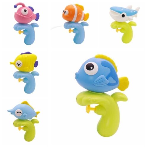 Cartoon Clownfish Toy Mini Anglerfish Toy New Baby Bath Tub Water Toy - Picture 1 of 14