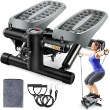 Mini Stepper Exercise Machine Aerobic Fitness Step Air Stair Climber Workout