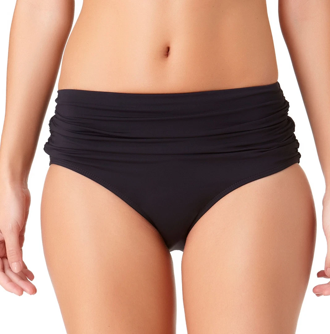 Liz claiborne high waist swimsuit best sale bottom
