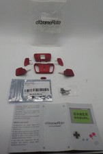 Turn RISE to RISE4 Kit   Redesigned Scarlet Red K1 K2 K3 K4 Back Buttons Housing