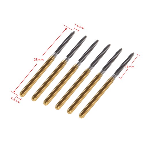 Dental Round Carbide Steel Drills Burs FG/RA Bur for High/Low Speed Handpiece SA - Picture 291 of 319