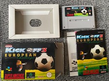Thumbnail of ebay&reg; auction 133857560057 | Kick Off 3 European Challenge SNES Komplett Sehr Guter Zustand Selten UK PAL