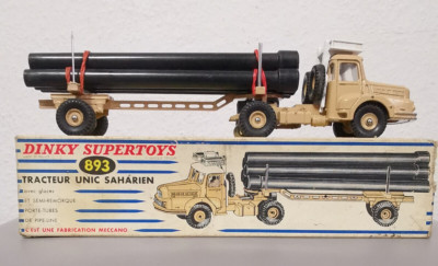 Dinky Supertoys 893 Traktor Unic Saharien Made in France Vintage