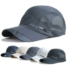 Quick Dry Running Baseball Mesh breathable Cap Sport Sun Protection Visor Hat