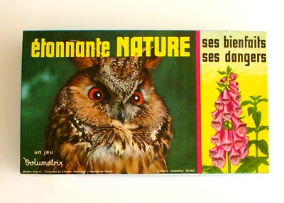 Brettspiel Lotto ERSTAUNLICHE NATUR-Volumetrix-BLUMEN-Vorteile und Gefahren