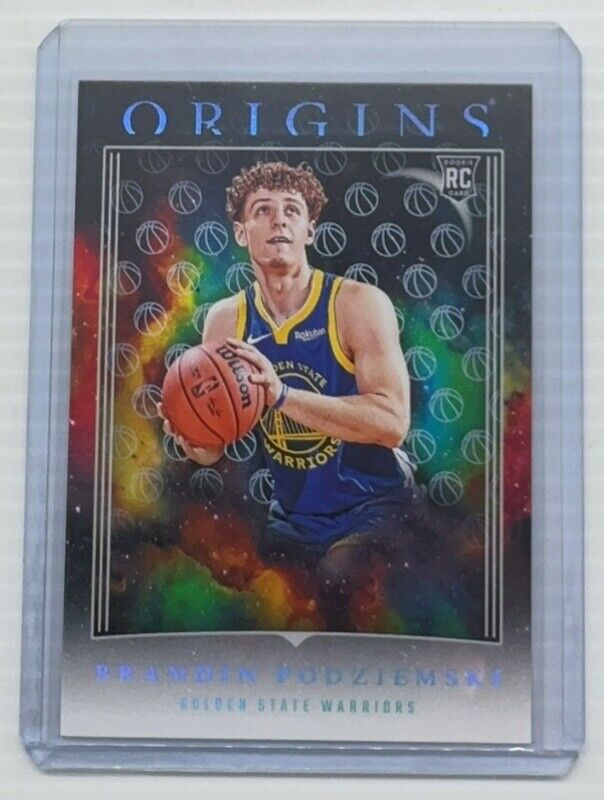 2023-24 Origins Brandin Podziemski Basketballs Rookie Card RC #24 Warriors