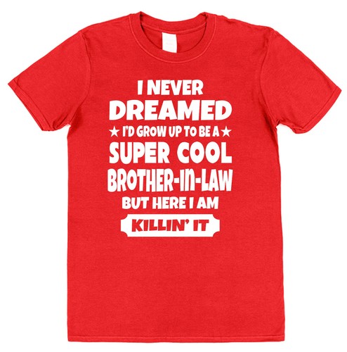 Súper Genial Cuñado Camiseta Regalo para Cuñado Presente Idea Divertida - Imagen 5 de 7