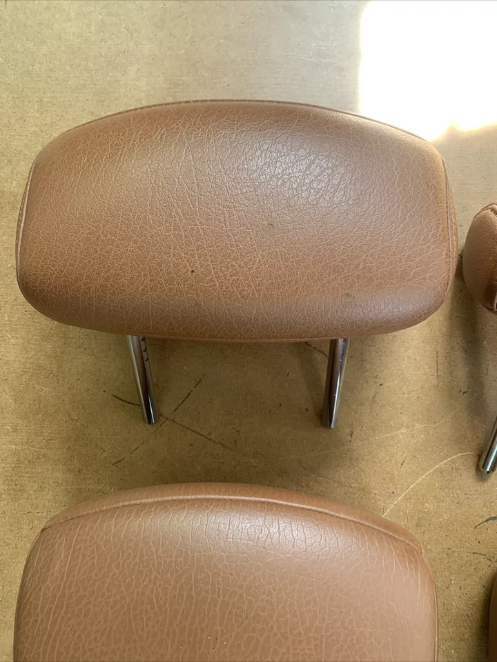 2003-2005 Infiniti FX35 FX45 Headrest Set of 5 Brick Color OEM - Image 2 of 4