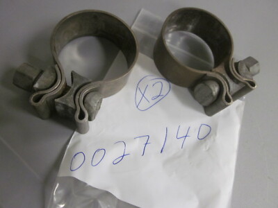 Motorcycle Exhaust Clamp EP0756684 0027140 Qty 2 | eBay 