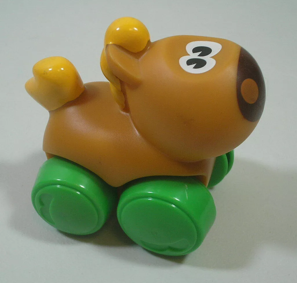 Farm animal wheel best sale toy