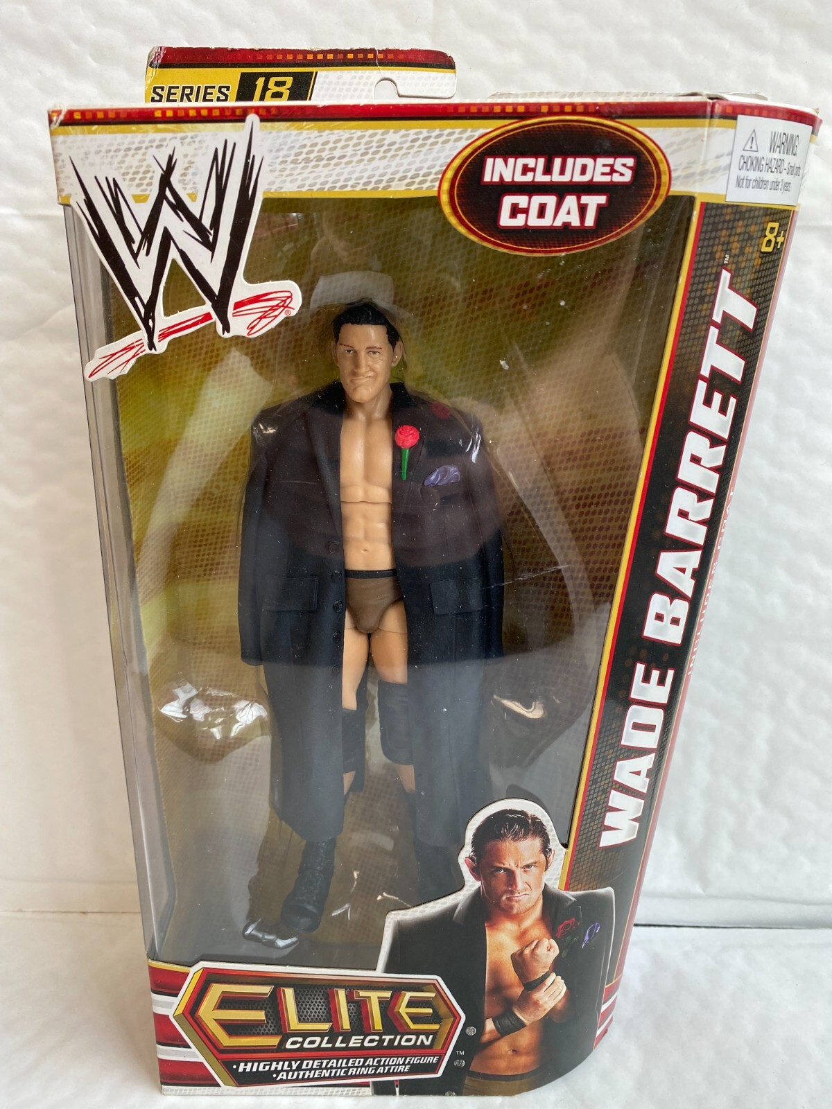 BNIB WWE WADE BARRETT ELITE COLLECTION SERIES 18 MATTEL WRESTLING ACTION FIGURE