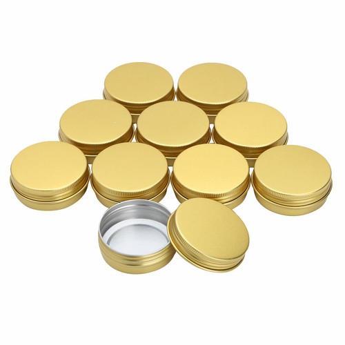 10Pcs 30ml Aluminum Tin Jars Round Cans Screw Top Candle Container Cosmetic Case - Picture 24 of 43