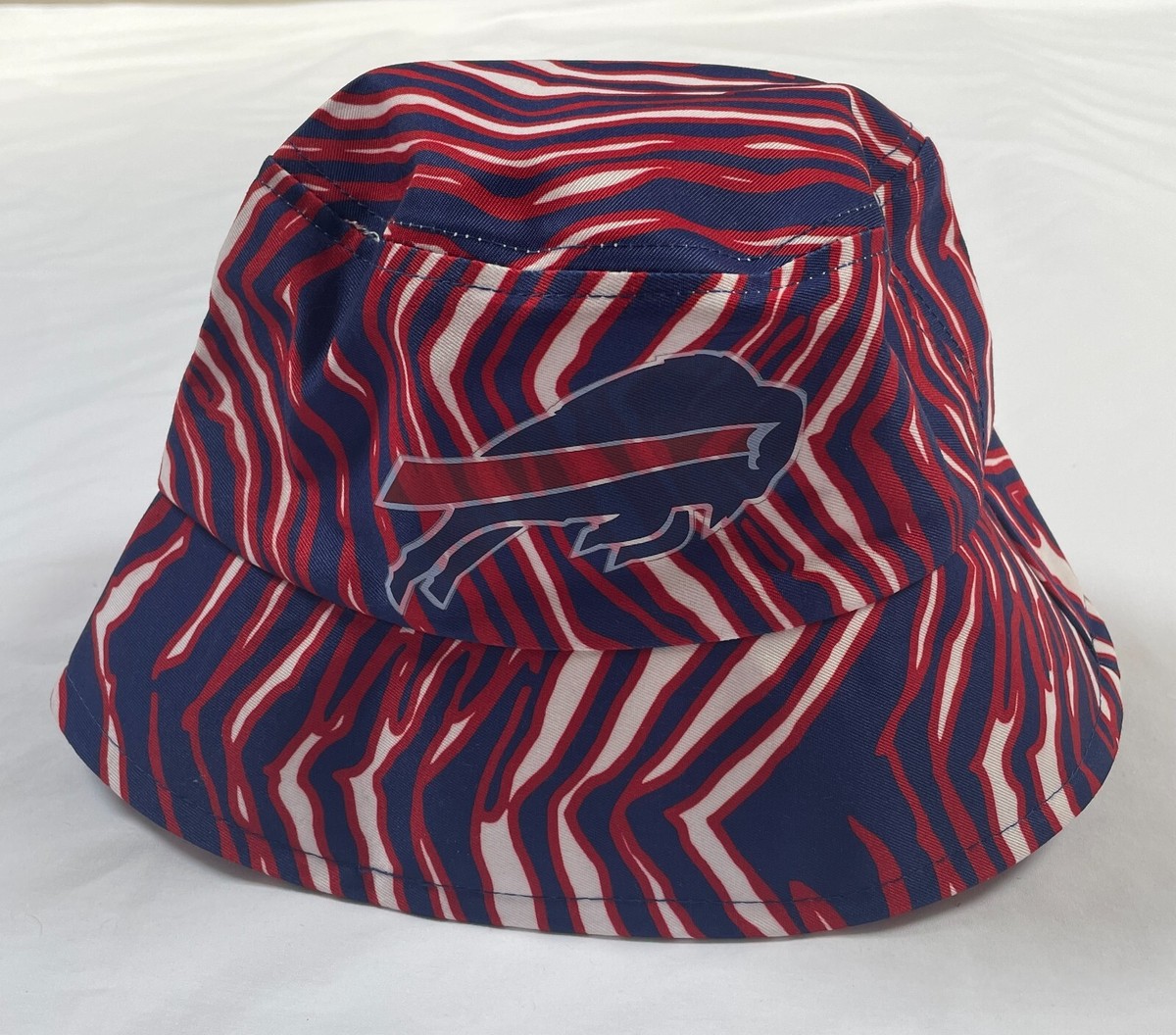 Vintage Lazurus Light Blue Red OSFM Bucket Hat Made in Italy Red Floppy Boony Style Sun Hat With RARE Vintage Walt Disney  main image 2