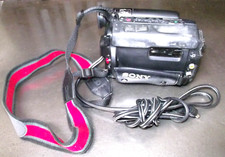 FOR PARTS ONLY Sony CCD-TR5 Video Camera Recorder 1 Battery Original Strap