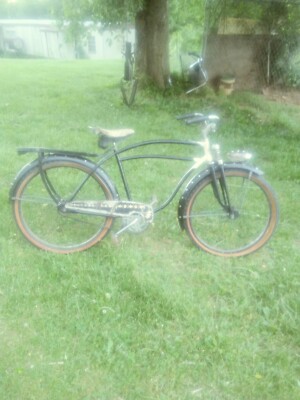 Hopalong Cassidy Bicycle Rollfast 1950s 26in men's