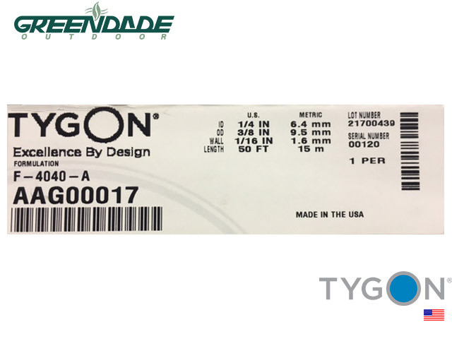 3/32" Tygon F-4040-A Premium Fuel Line 5' Authentic Saint-Gobain Made In USA 5ft
