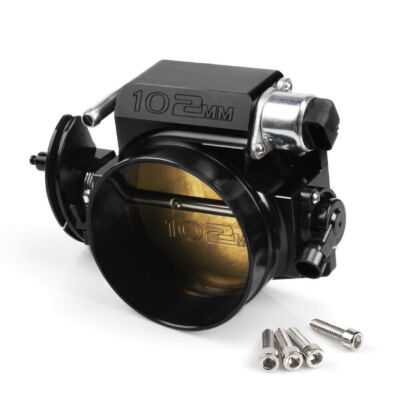 102mm Aluminum 4 Bolt Throttle Body +TPS IAC For GM Gen III LS1 LS2 LS6 LS7 LSX