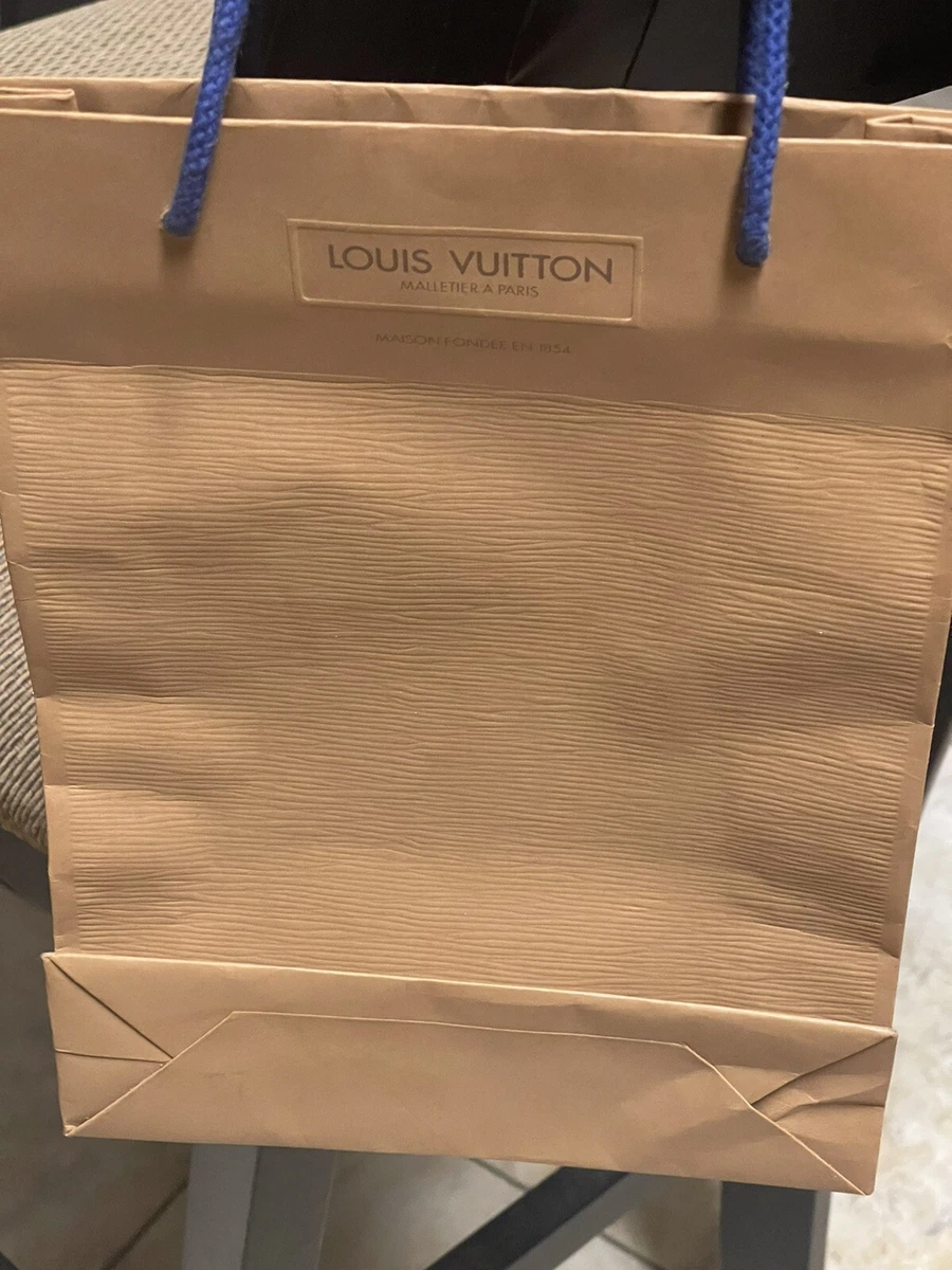 Vintage Louis Vuitton Authentic shopping bag 11” X 8” X 2” Rope Handle