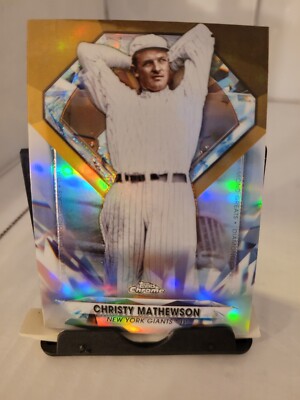 Christy Mathewson 2022 Topps Chrome Update Diamond Greats Die-Cuts #DGC ...