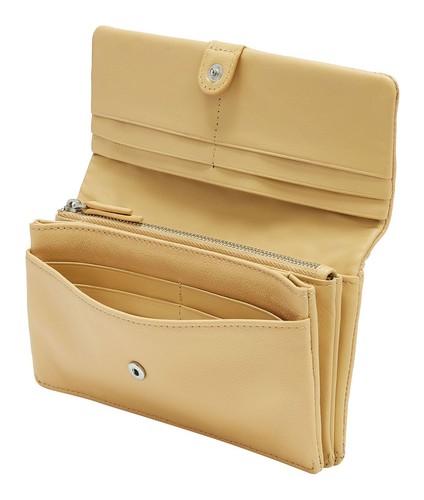 LIEBESKIND BERLIN Harris Slam Wallet Geldbörse Champagne rot Neu - 第 2/4 張圖片
