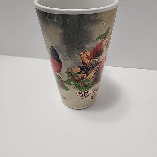 Merry Christmas Santa Claus Coffee Cup/mug Ceramic/porcelain - Picture 4 of 8