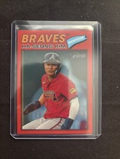 2026 Topps Heritage - Ha Seong Kim Red Boarder Parallel Atlanta Braves 🌟