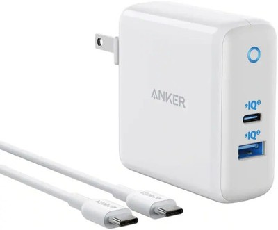   Anker PowerPort PD 60W GaN Fast Charger USB-C Cable  