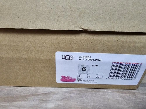 UGG Sz6 Women's LA Cloud Sandal Hot Pink / Fuscia 1110090  Brand New In Box 🔥