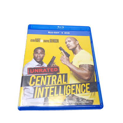 Central Intelligence Unrated Edition (Blu-ray, 2016) Kevin Hart, Dwayne Johnson