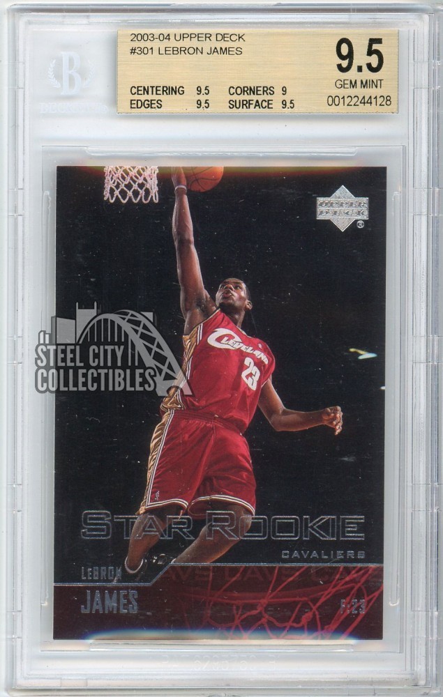 LeBron James 2003 Upper Deck #301 Star Rookie Price Guide - Sports