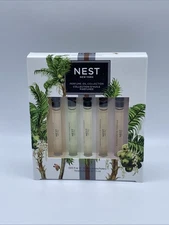 NEST Perfume Oil Collection Set 5 x .05 oz Coconut,Orange,Jasmine, Vanilla, Rose
