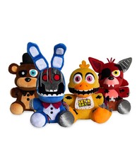 XSmart 7" Withered Plush Set of 4, FNaF Five Nights at Freddy's 2