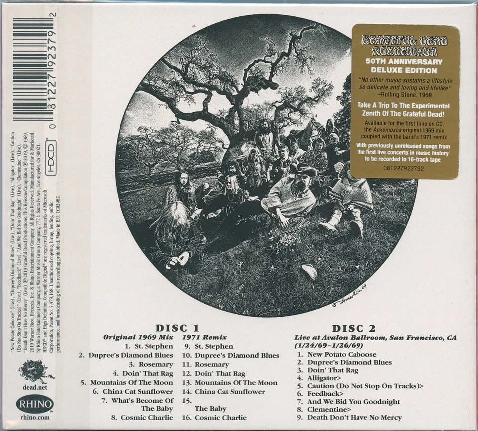 Grateful Dead – Aoxomoxoa | 50th Anniversary Deluxe Edition | 2 CD - Bild 2 von 2